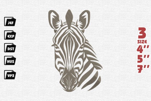 African Zebra Embroidery Review