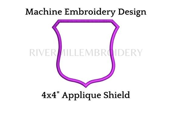 Applique Shield Embroidery Design Review