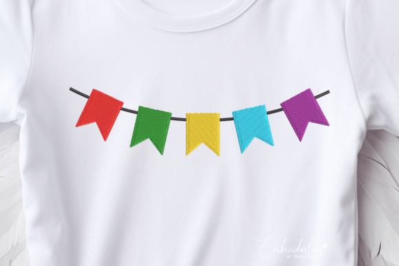 Bunting Flags Embroidery Review for Seasonal Use