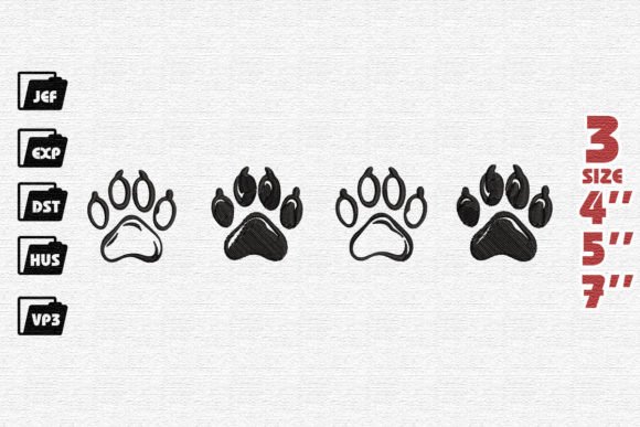 Cat Paws Embroidery Review for Apparel Projects