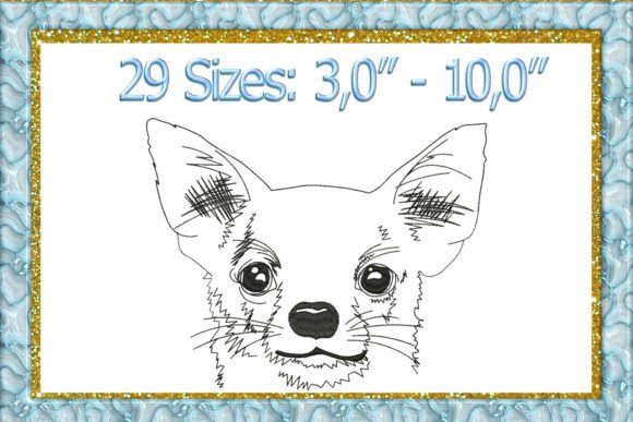 Chihuahua Embroidery Design Review