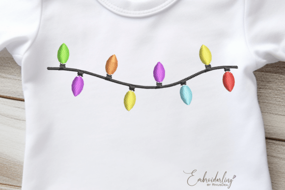 Christmas Lights Embroidery Design Review