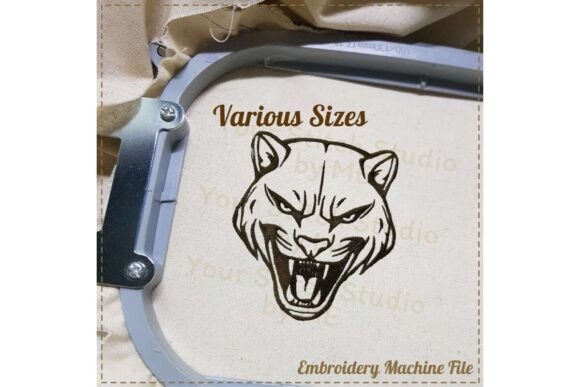 Cougar Embroidery Design- Mascot School Review