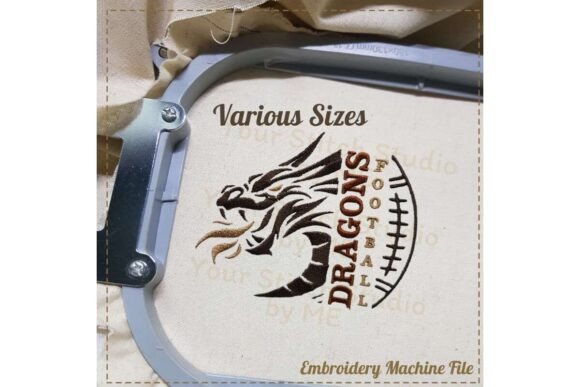 Dragon Football Embroidery Design Review
