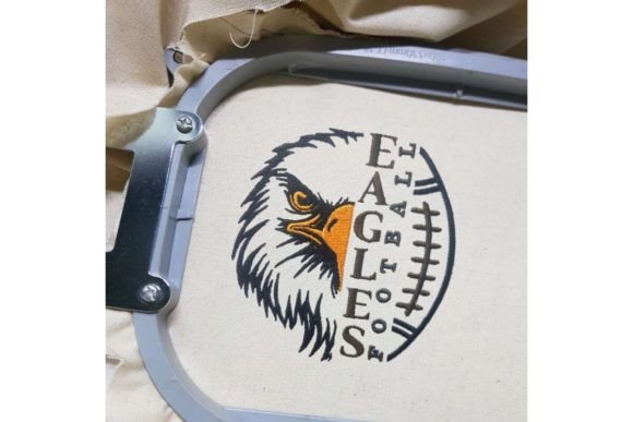 Eagle Football Team Embroidery Design Review