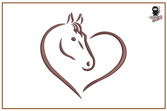 Horse Heart Embroidery Design Review