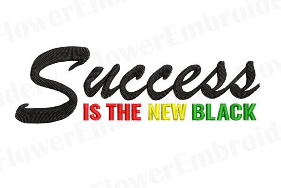 Success is the New Black Embroidery Review