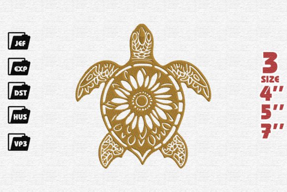 Turtle Mandala Embroidery Review